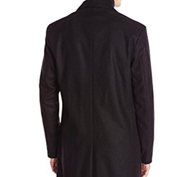 Theory Men’s Wool Coat w/ Removable Vest - Picture 2 of 5